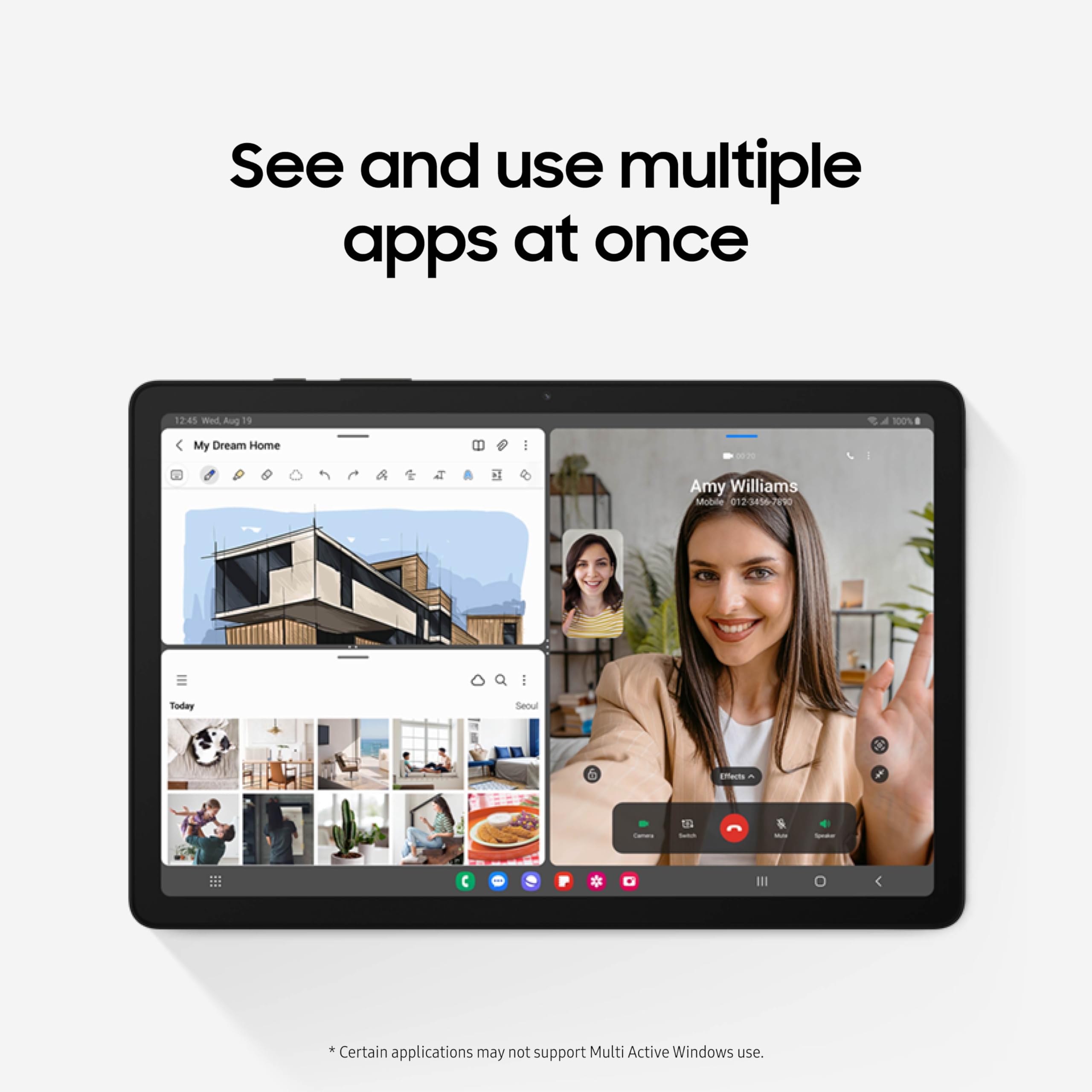 Samsung Galaxy Tab A9 11 Inch Big Screen Quad Speakers