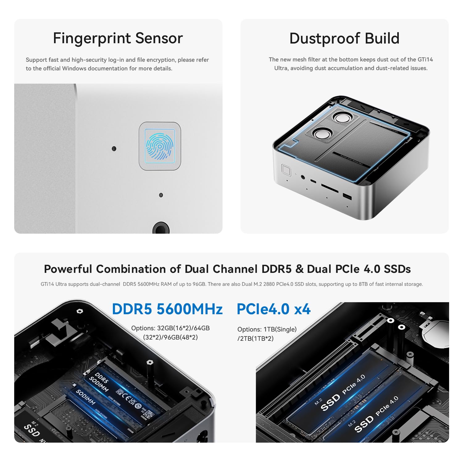 Beelink EQI12 Mini PC with Powerful Intel Core i7