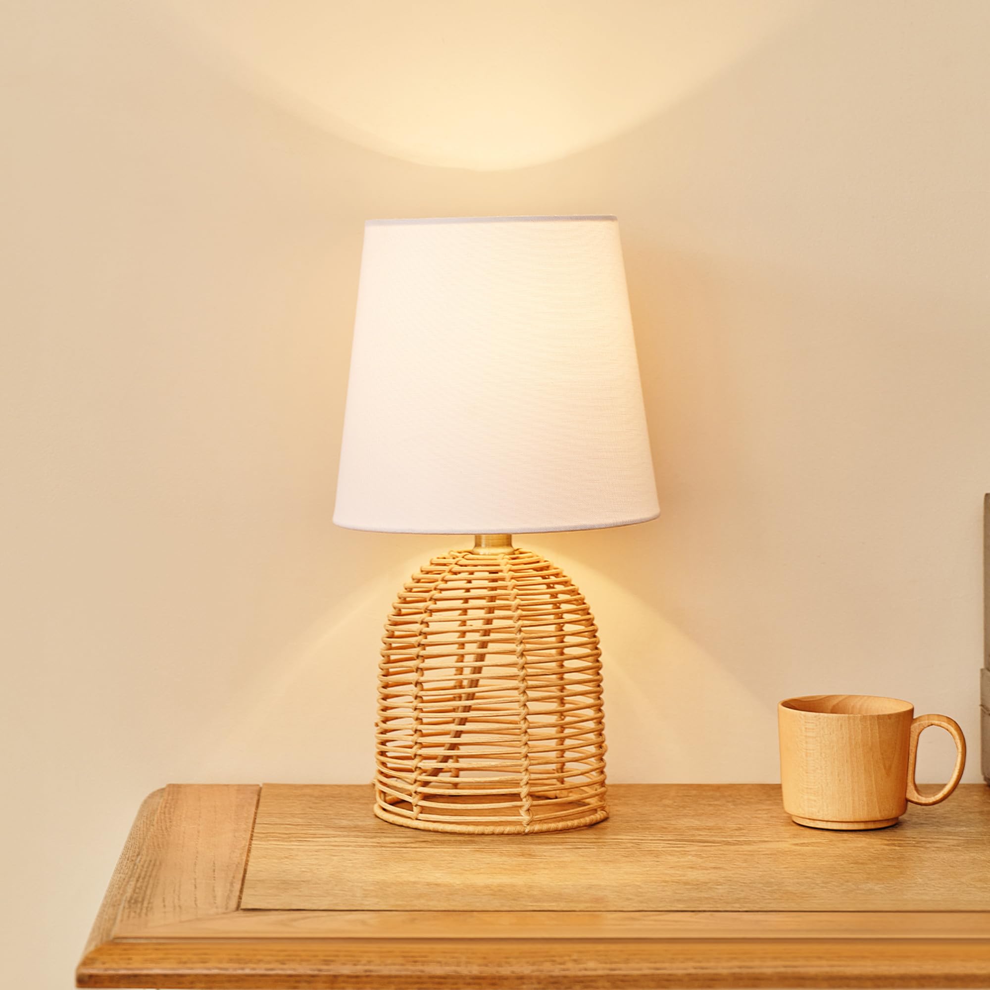 Maya 21 Inch Clear Glass Fillable Table Lamp