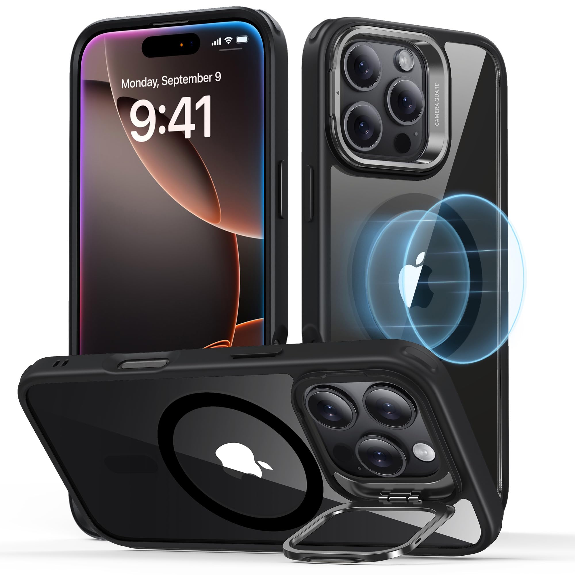 Military-Grade Clear Case for iPhone 16 Pro Max