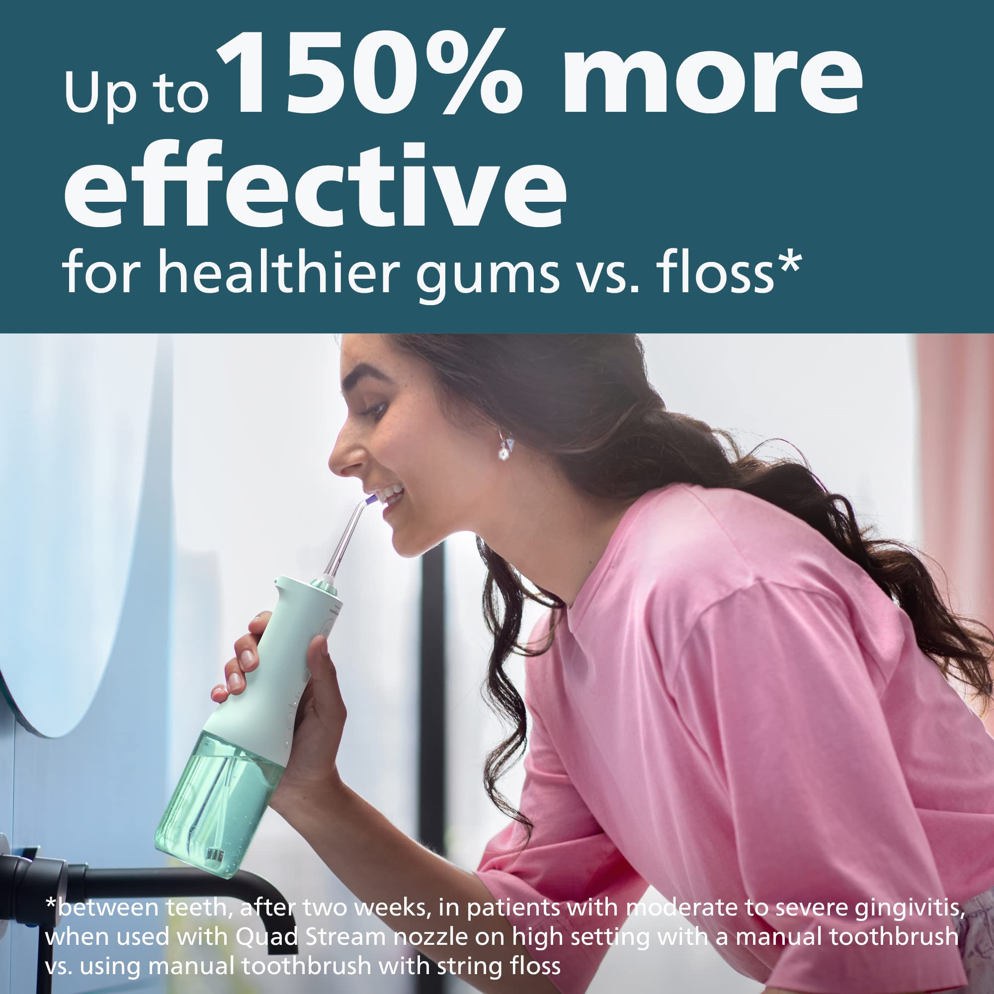 Philips Sonicare Cordless Power Flosser for Superior Gum Health