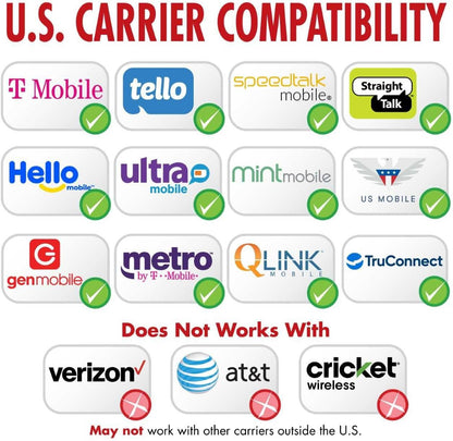 NUU N30 Unlocked Android Phone 6GB RAM 128GB Dual SIM 6.7 Inch Purple Teen