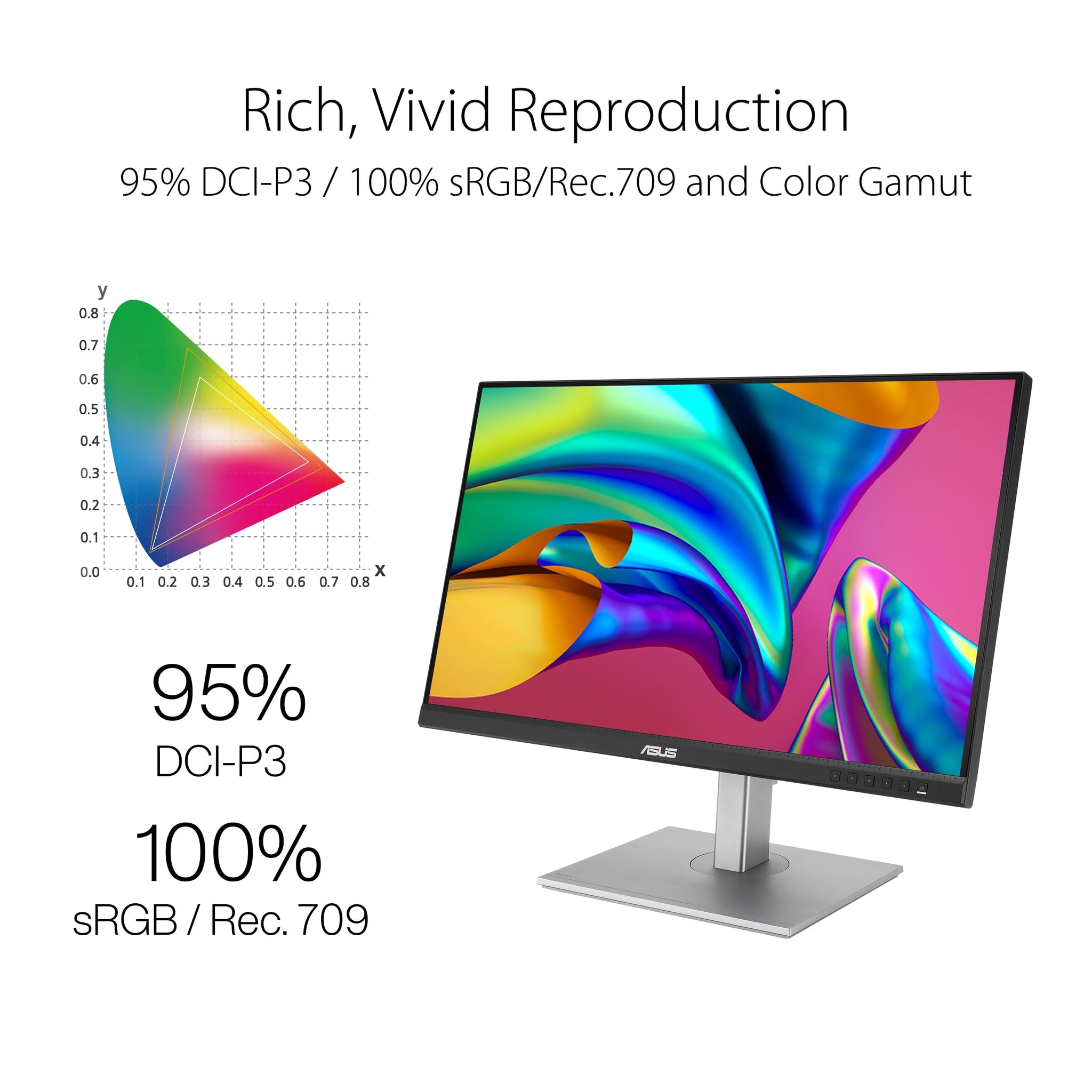 ASUS ProArt 24 Inch Monitor with 100 Percent sRGB Accuracy