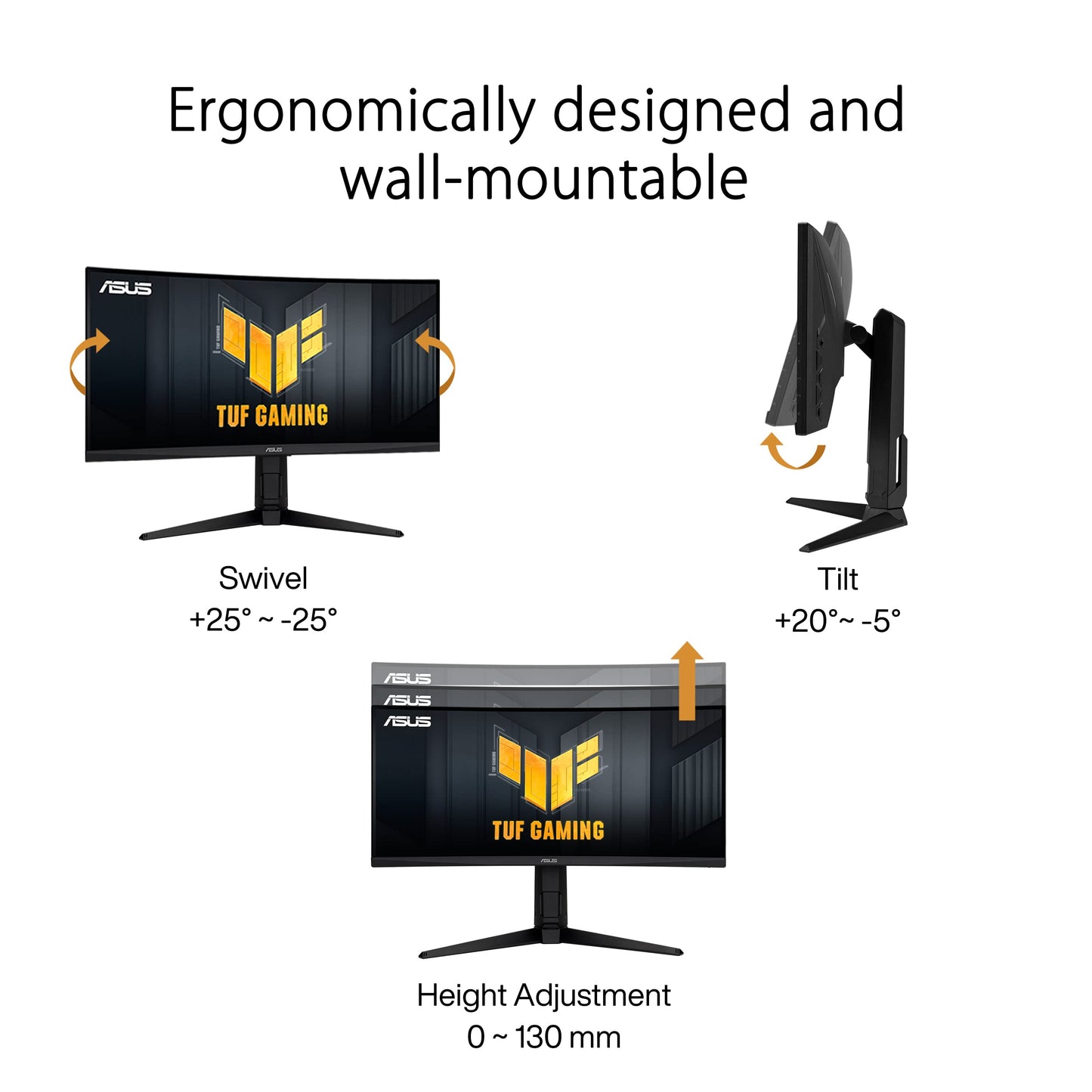 ASUS TUF Gaming 32 Inch Curved Monitor for Smooth Gameplay