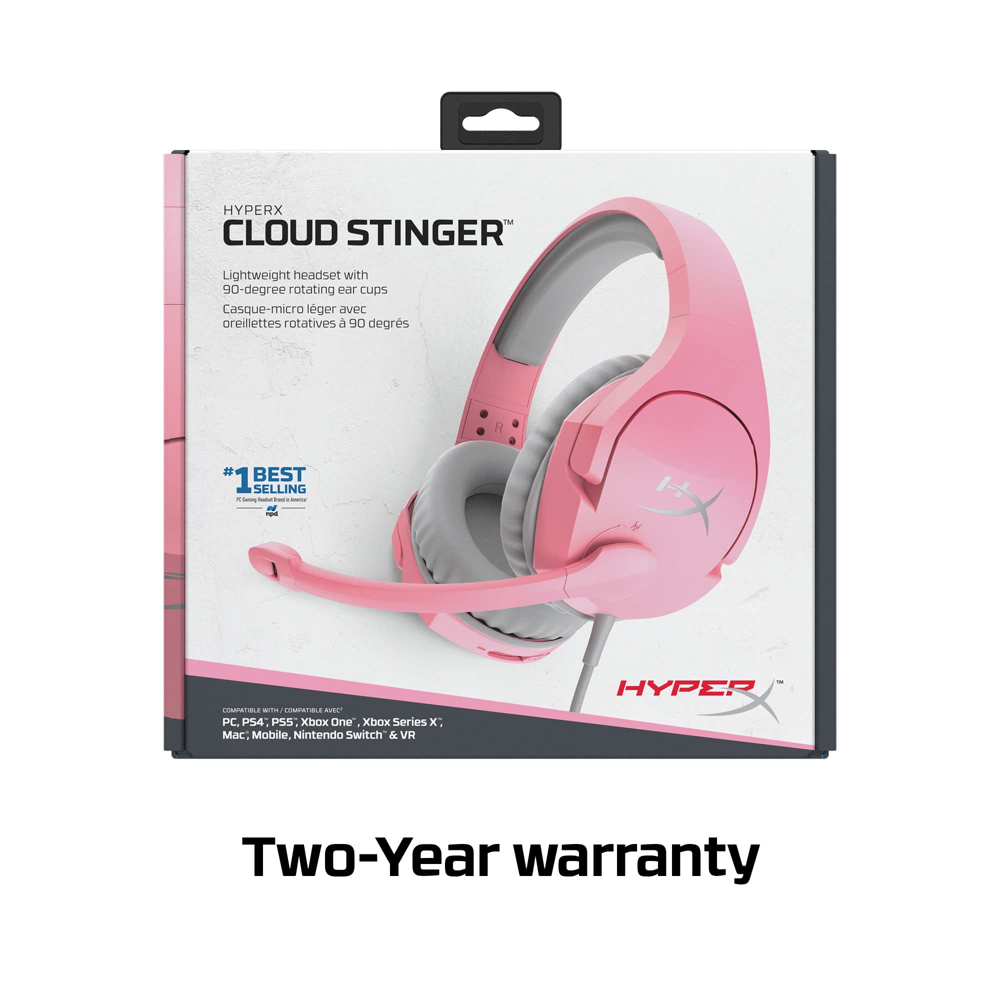 HyperX Cloud Stinger Core Wireless Gaming Headset with Spatial Audio