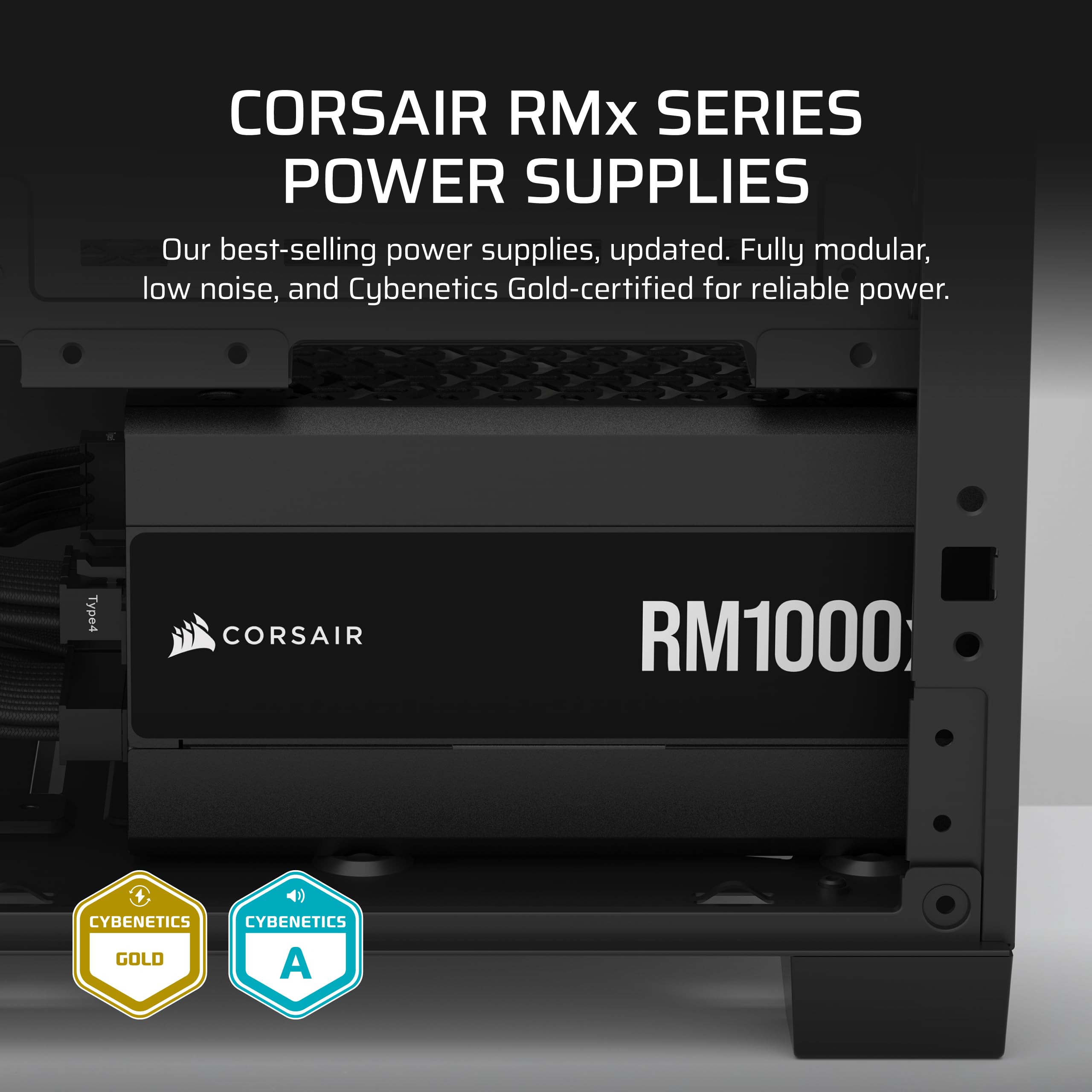 Corsair RM1000x Fully Modular Low Noise Power Supply