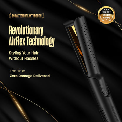 2 in 1 Hair Straightener and Curler for Effortless Styling
