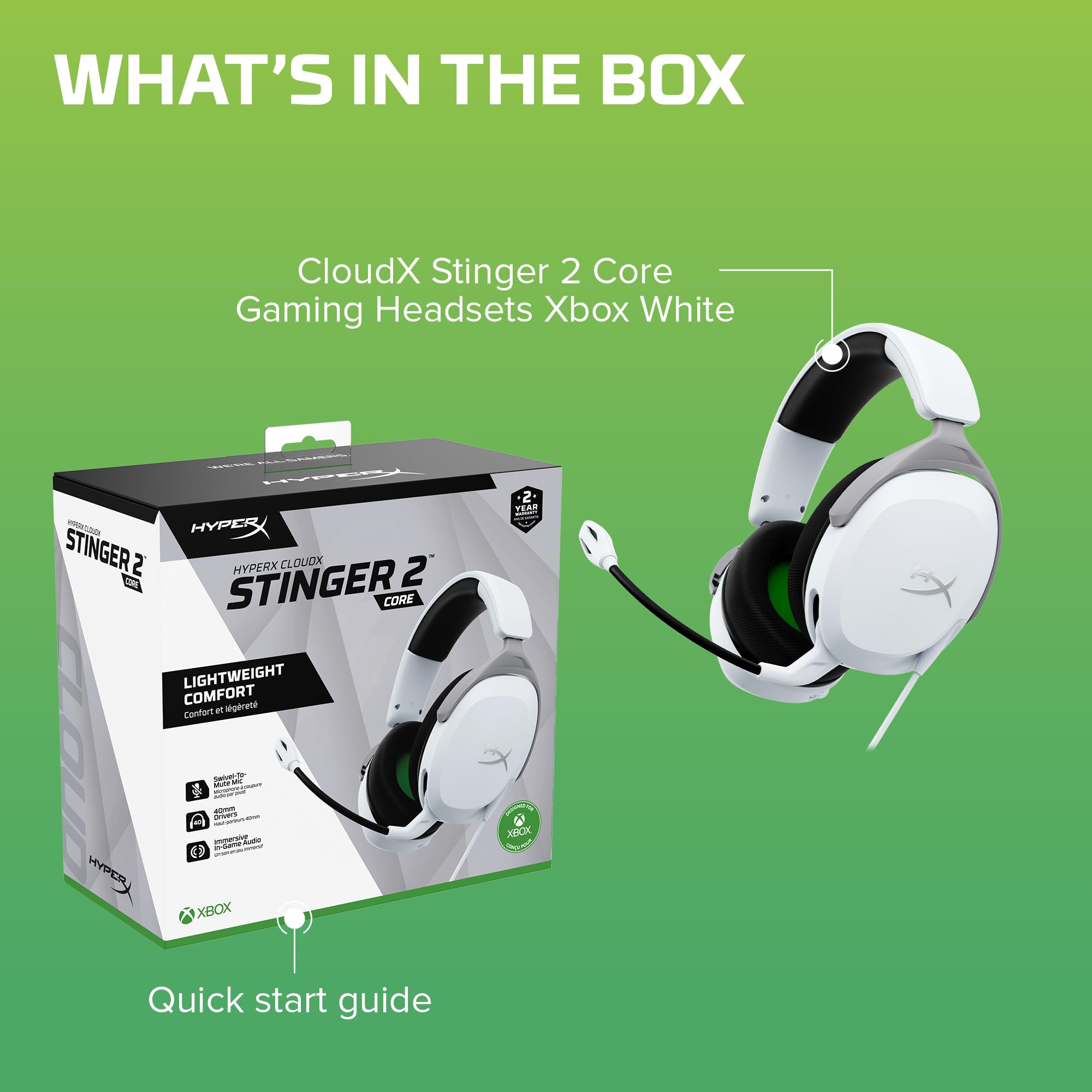 HyperX Cloud Stinger 2 Core Gaming Headset for PlayStation