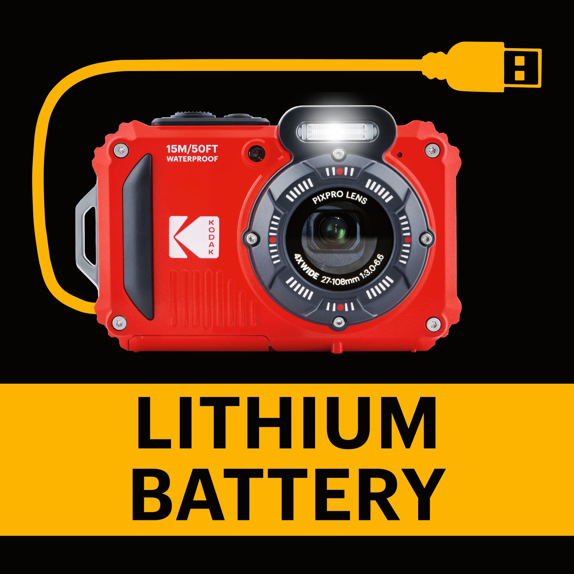 Kodak Pixpro WPZ2 Waterproof Digital Camera for Adventures