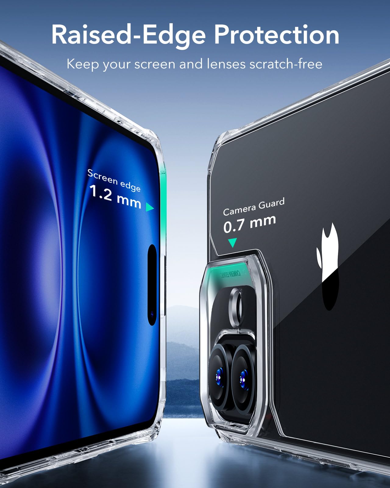 Military-Grade Clear Case for iPhone 14 and 13