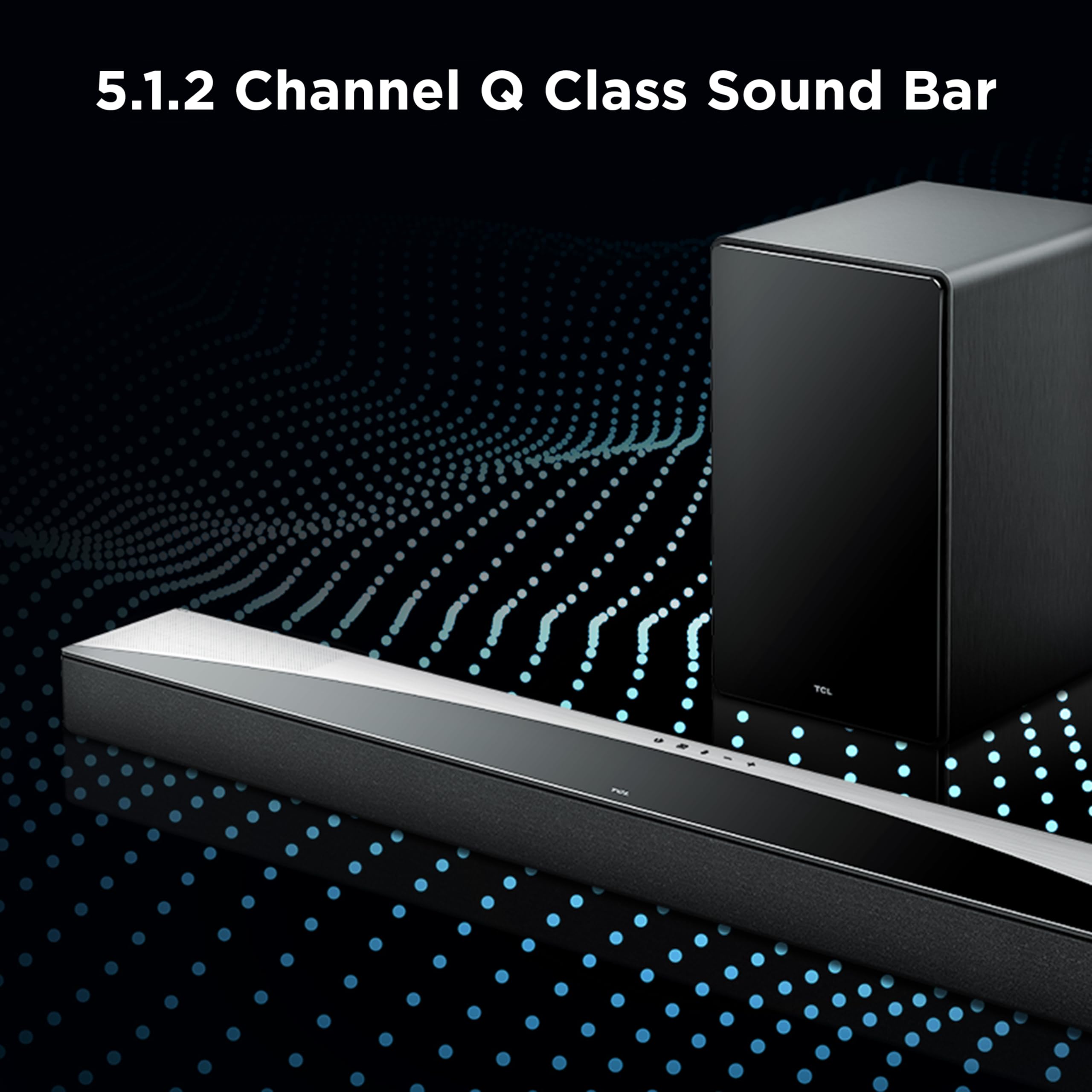 TCL Q85H 7.1.4 Channel Sound Bar with Dolby Atmos