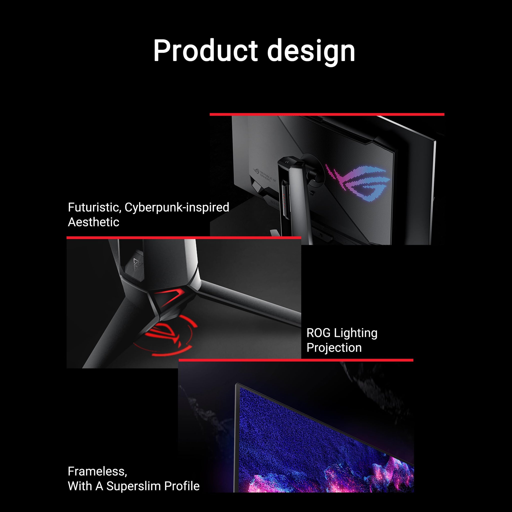 ASUS ROG Strix 27 Inch 1440P OLED Gaming Monitor
