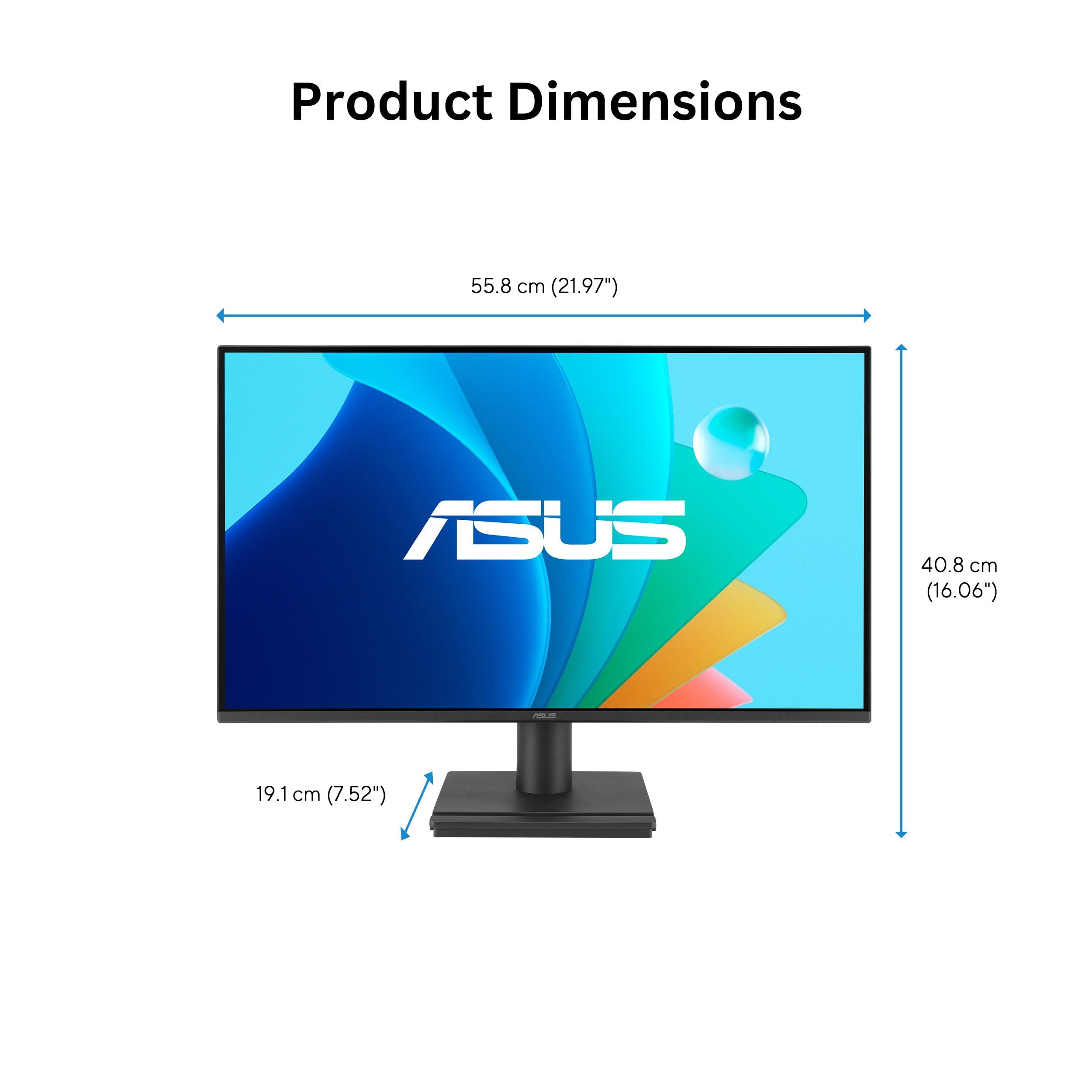 ASUS 24 Inch Full HD Eye Care Monitor with 120Hz Refresh Rate