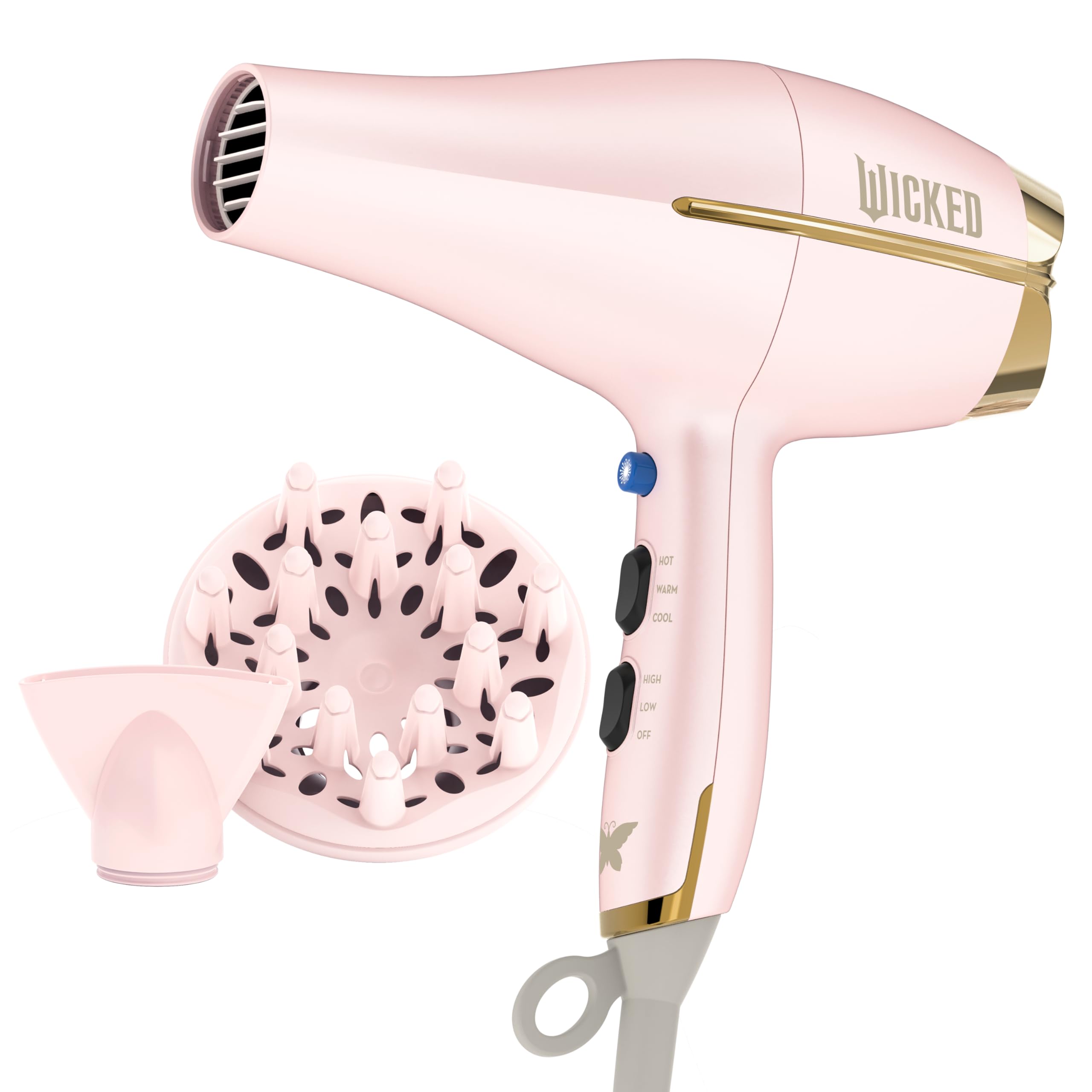 InfinitiPRO Hair Dryer With Diffuser For Faster Drying