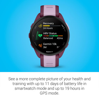 Garmin Forerunner 165 Running Smartwatch With AMOLED Display