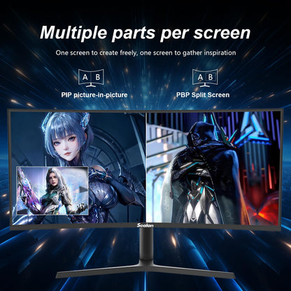 27 Inch IPS Gaming Monitor 100Hz Frameless 1080P HDMI