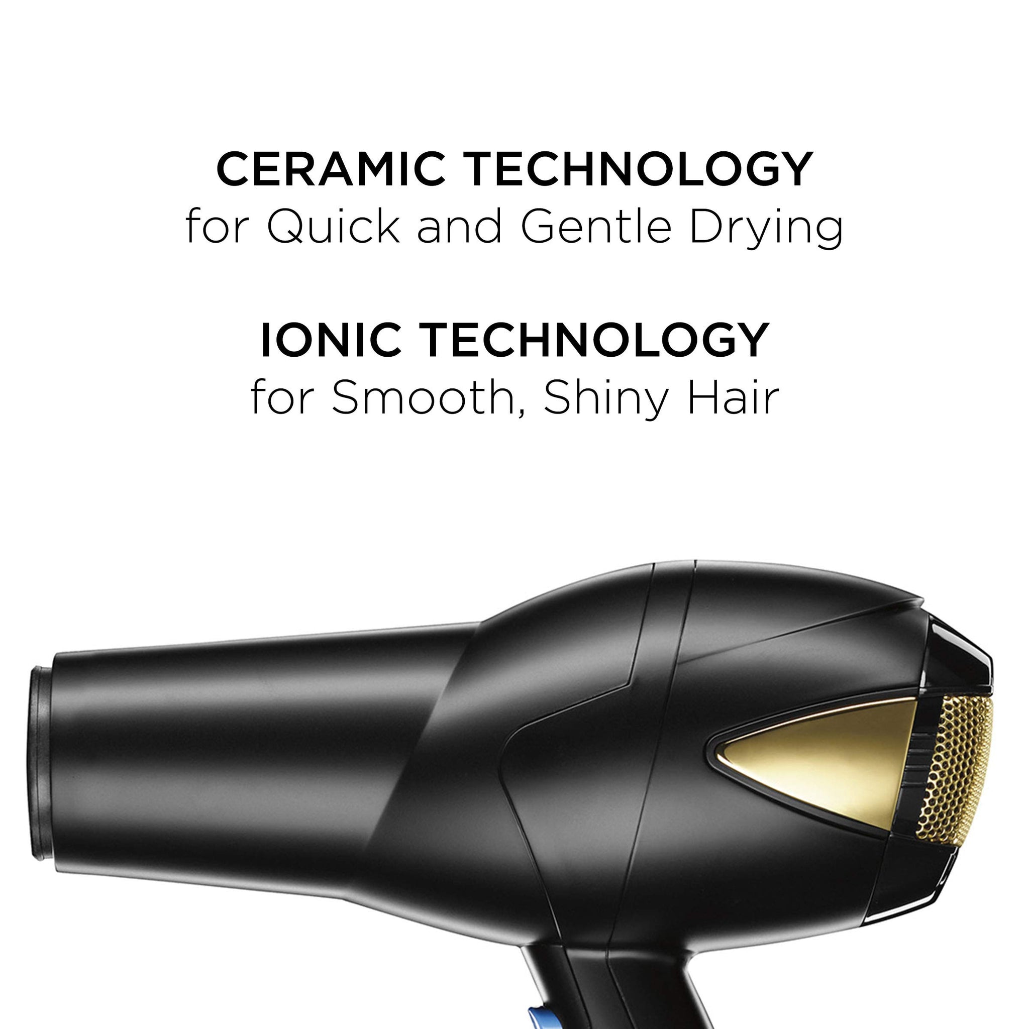 InfinitiPRO Hair Dryer with Diffuser for Frizz Free Curls