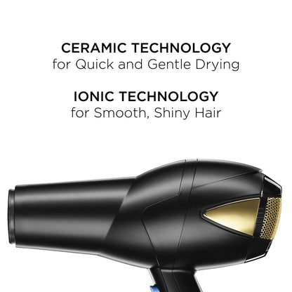 InfinitiPRO Hair Dryer with Diffuser for Frizz Free Curls