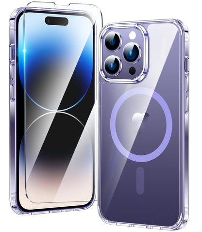 FNTCASE Clear Case For iPhone 17 Pro Max Screen Protector
