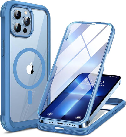 Miracase Glass Series iPhone 11 Rugged Case 6.1 9H Purple