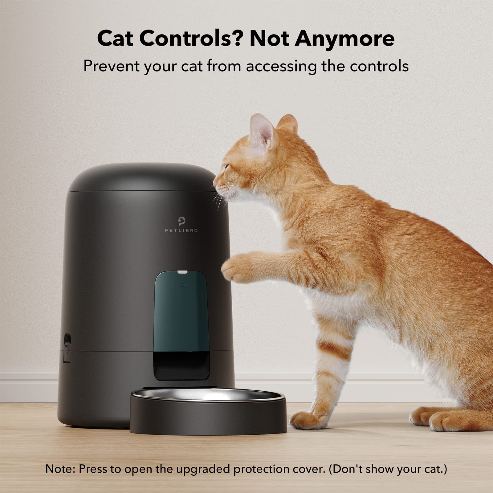 Smart Wi-Fi Cat Feeder with 30 Day Battery Life