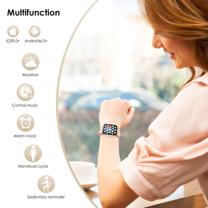 Smartwatch With Health Monitoring For Android And iOS