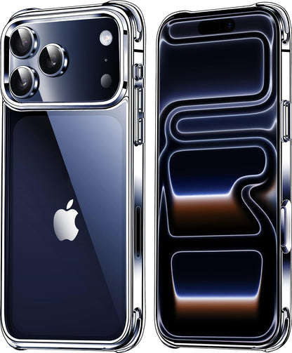 Mkeke Clear Case for iPhone 17 Pro Max Shockproof Bumper