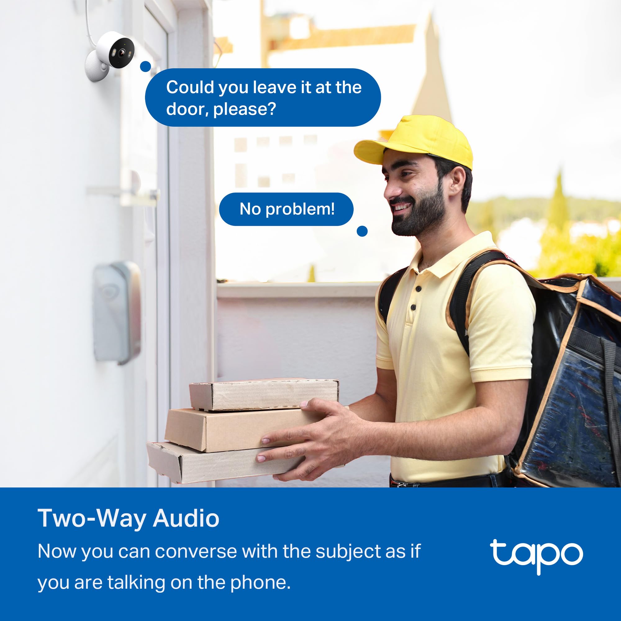Tapo C100 1080P Indoor Security Camera with Night Vision