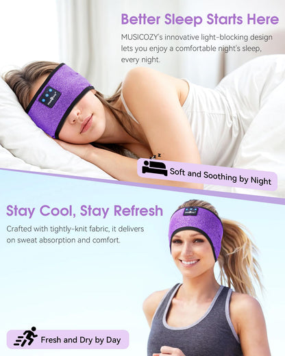 Sleep Headphones Headband Bluetooth 5.4 Wireless Earphones