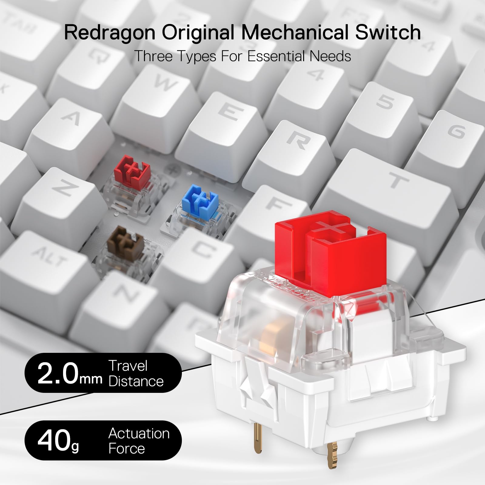 Redragon K585 DITI One Handed RGB Gaming Keyboard