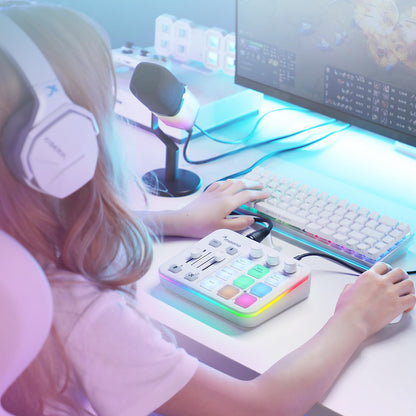 MaonoCaster G1 NEO Gaming Audio Mixer With Pro Preamp RGB