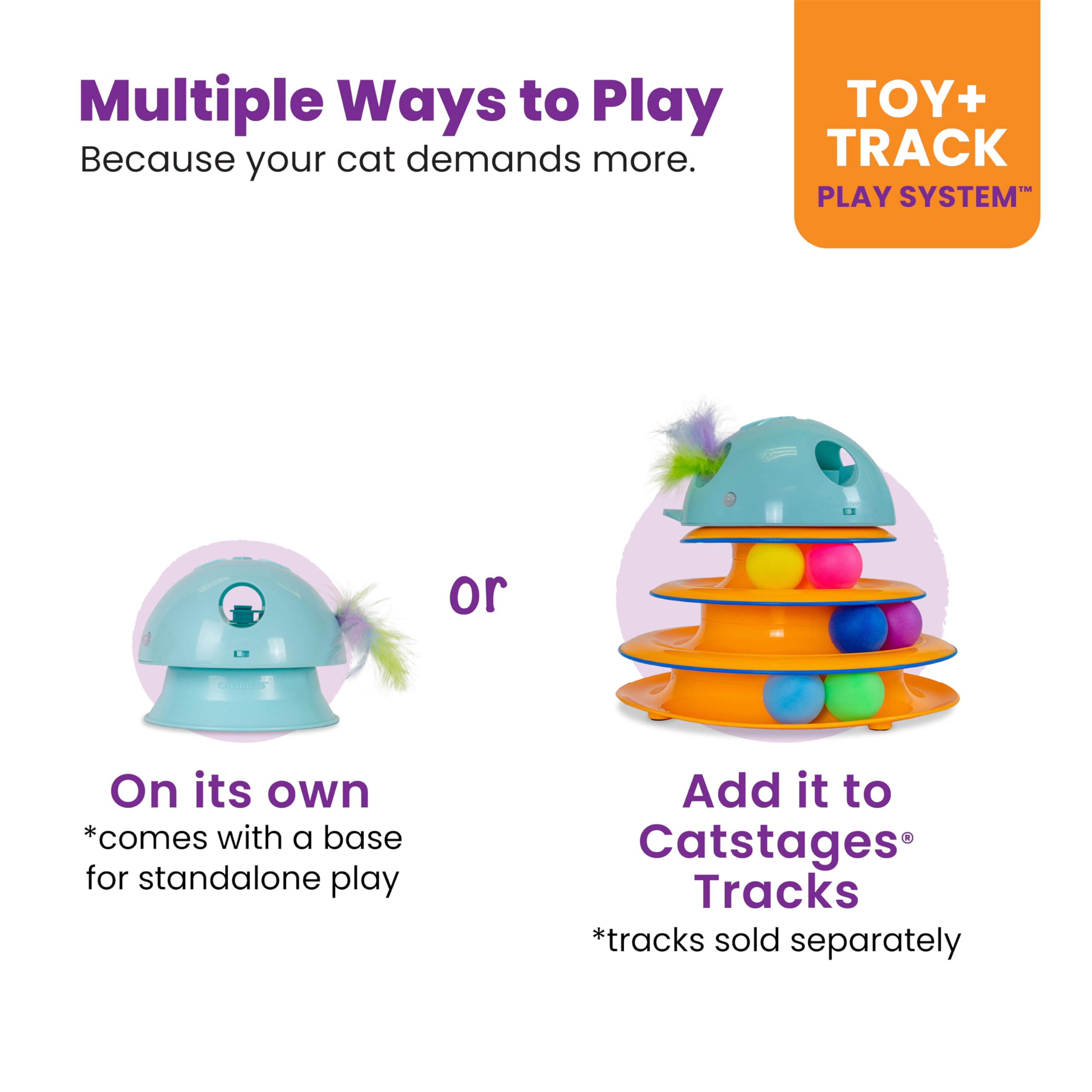 Interactive Flutter Dome Cat Toy for Indoor Play