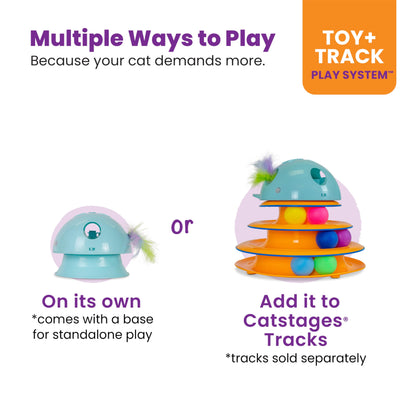 Interactive Flutter Dome Cat Toy for Indoor Play
