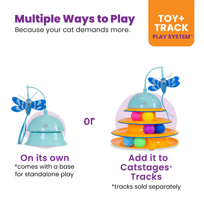 Interactive Flutter Dome Cat Toy for Indoor Play