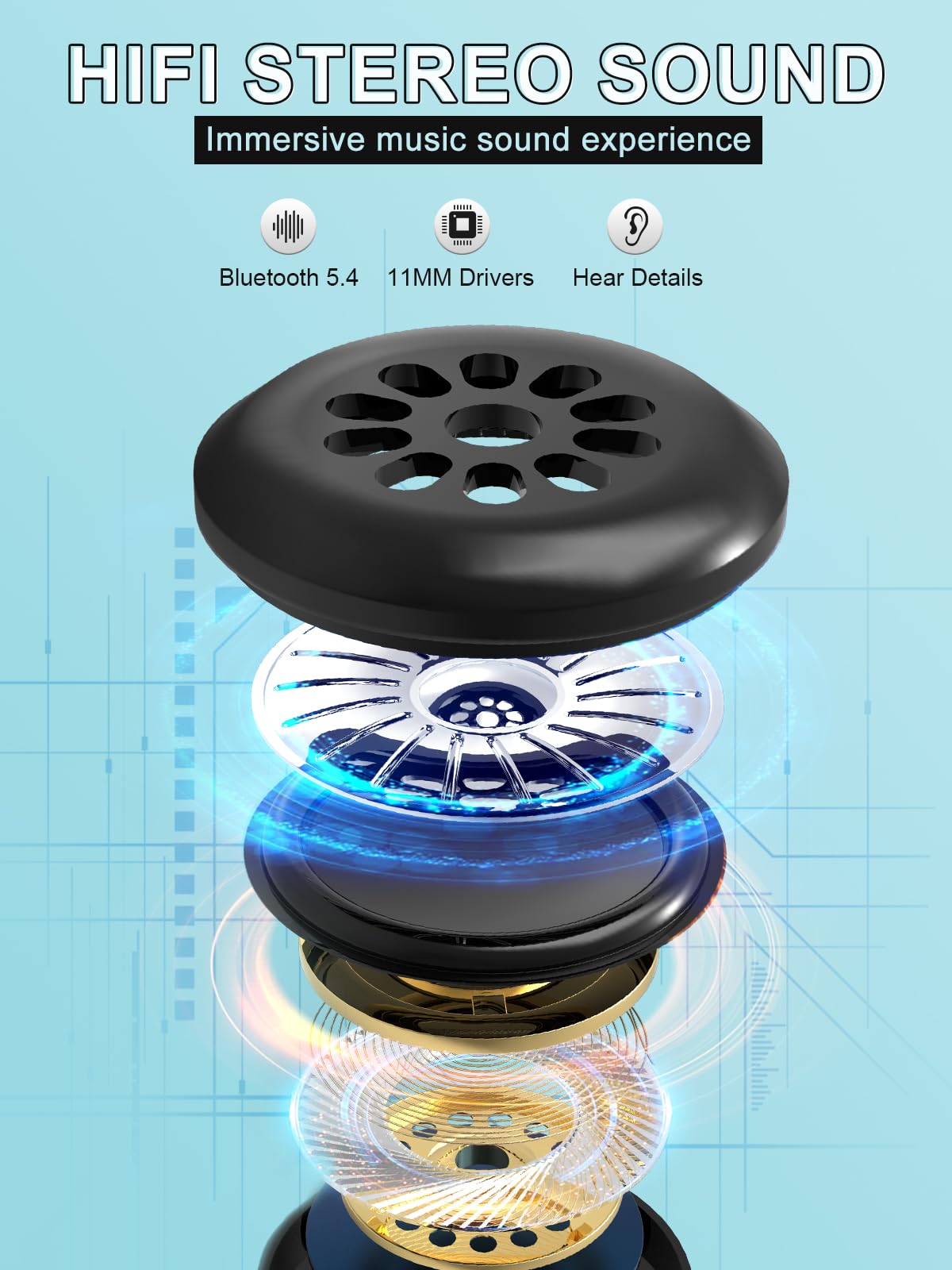 Sleep Headphones Bluetooth Eye Mask for Side Sleepers
