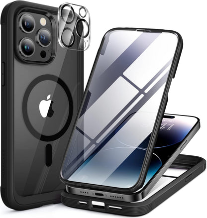 Miracase Glass Series iPhone 11 Rugged Case 6.1 9H Purple