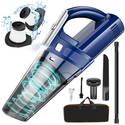 Handheld Cordless Vacuum 11000Pa Rechargeable for Car