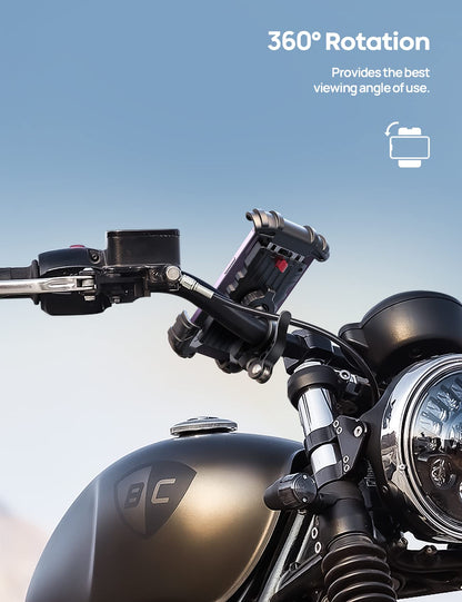 Lamicall Bike Phone Holder for Motorcycle Handlebar Clamp