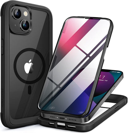 Miracase Glass Series iPhone 11 Rugged Case 6.1 9H Purple
