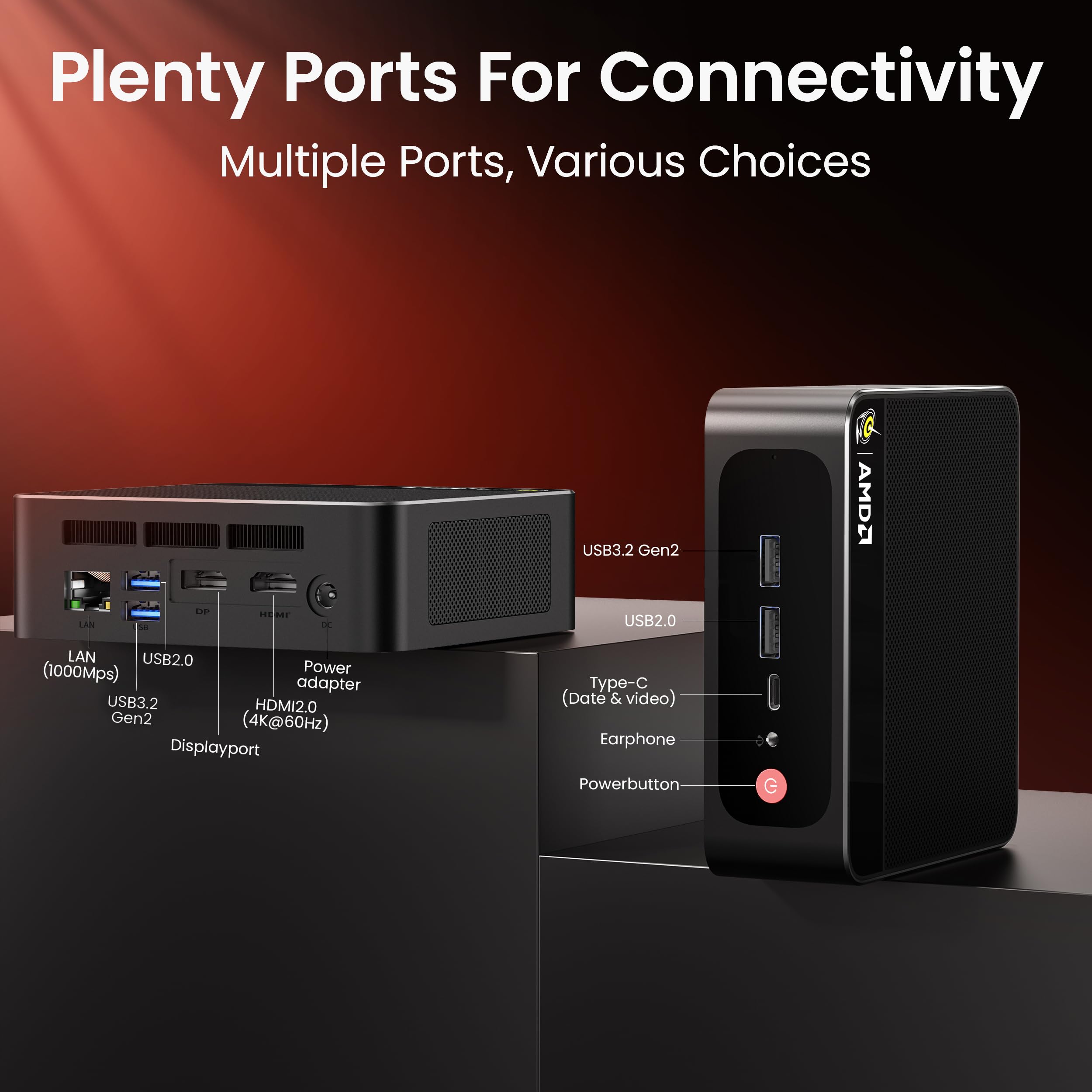 Beelink Mini PC SER5 Pro with Ryzen 7 Performance