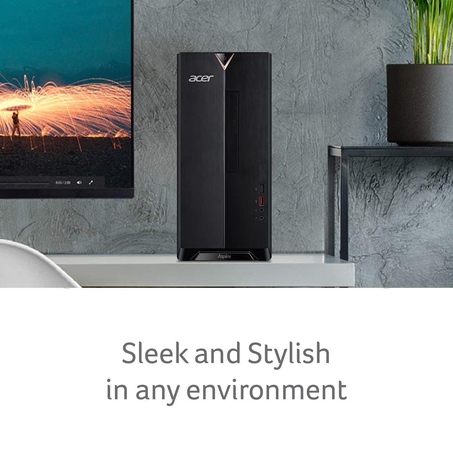 Acer Aspire TC Desktop with Fast Intel Core i5 Processor