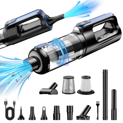 Cordless Car Vacuum 18000Pa 2 In 1 Vacuum And Air Duster