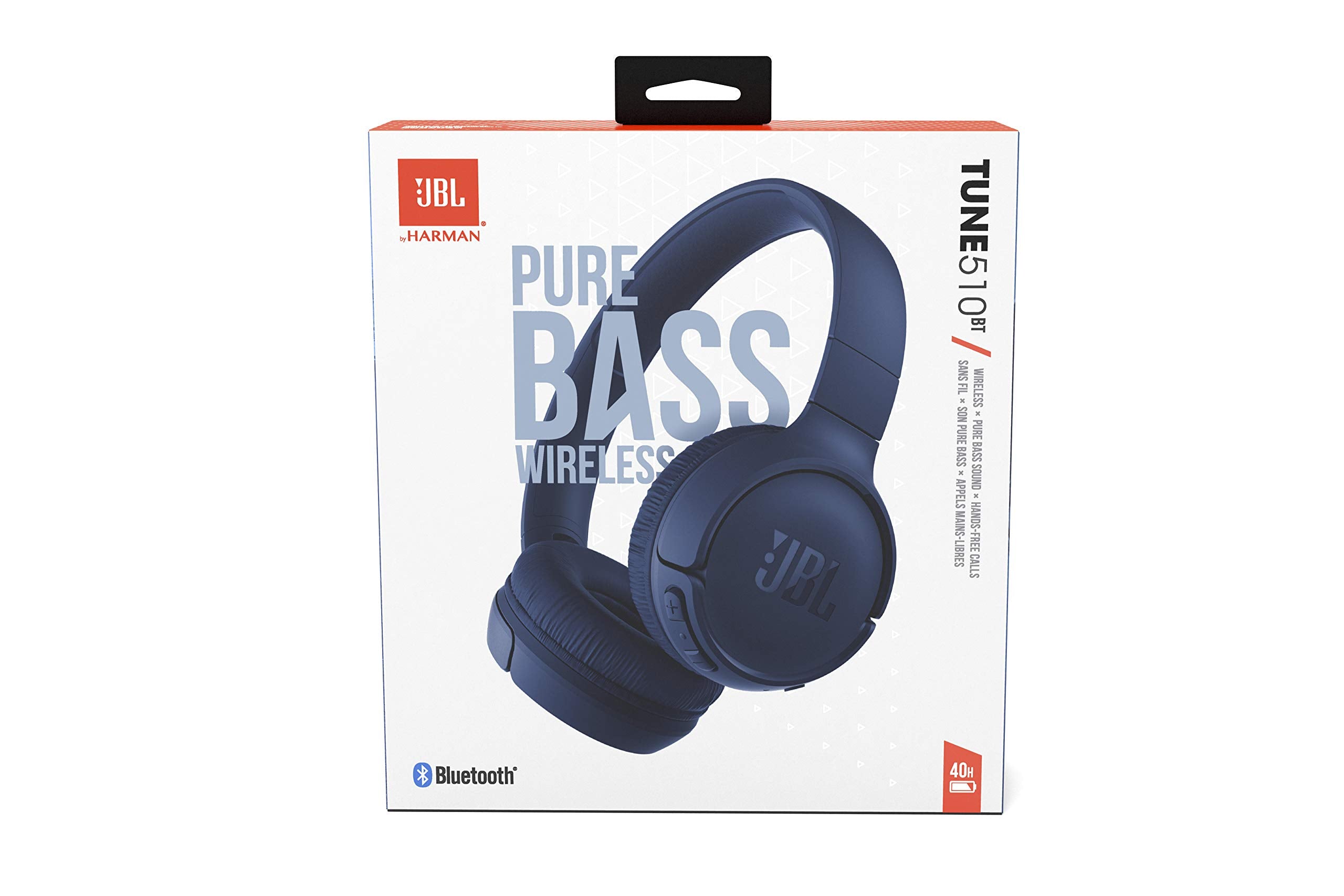 JBL Tune 510BT Bluetooth Headphones 40 Hour Battery Life