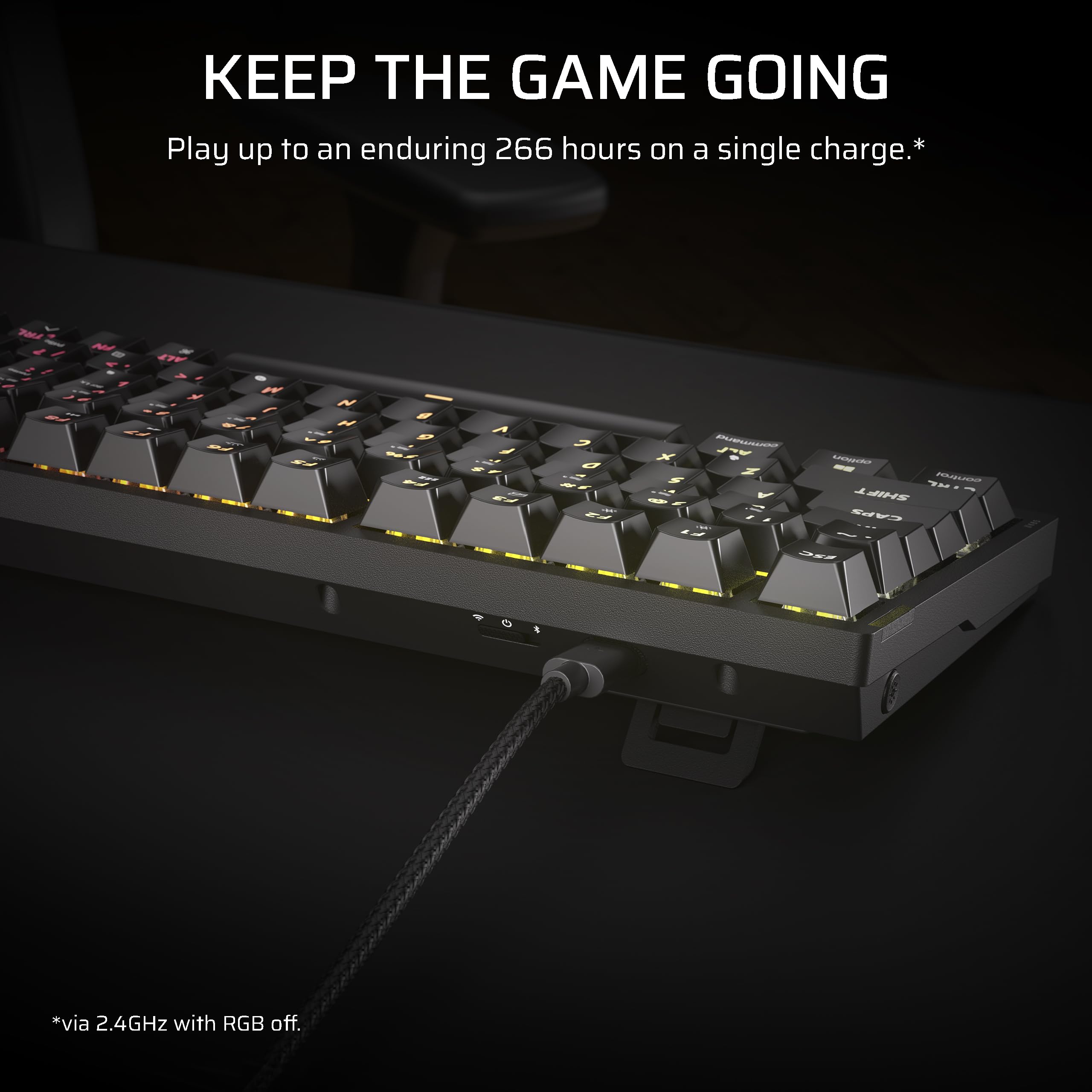 Corsair K65 Plus Wireless RGB Mechanical Gaming Keyboard