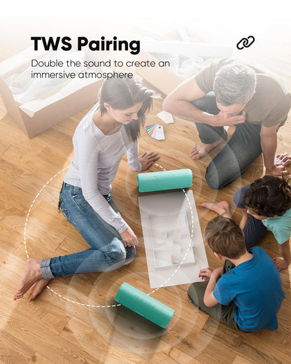 Bluetooth Speaker TWS Pair IPX5 Waterproof Portable 20H