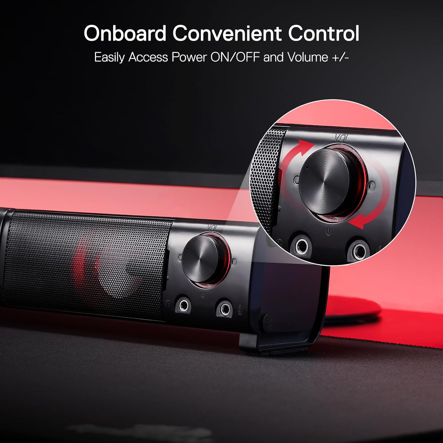 Redragon GS550 PC Gaming Speakers with Quality Bass