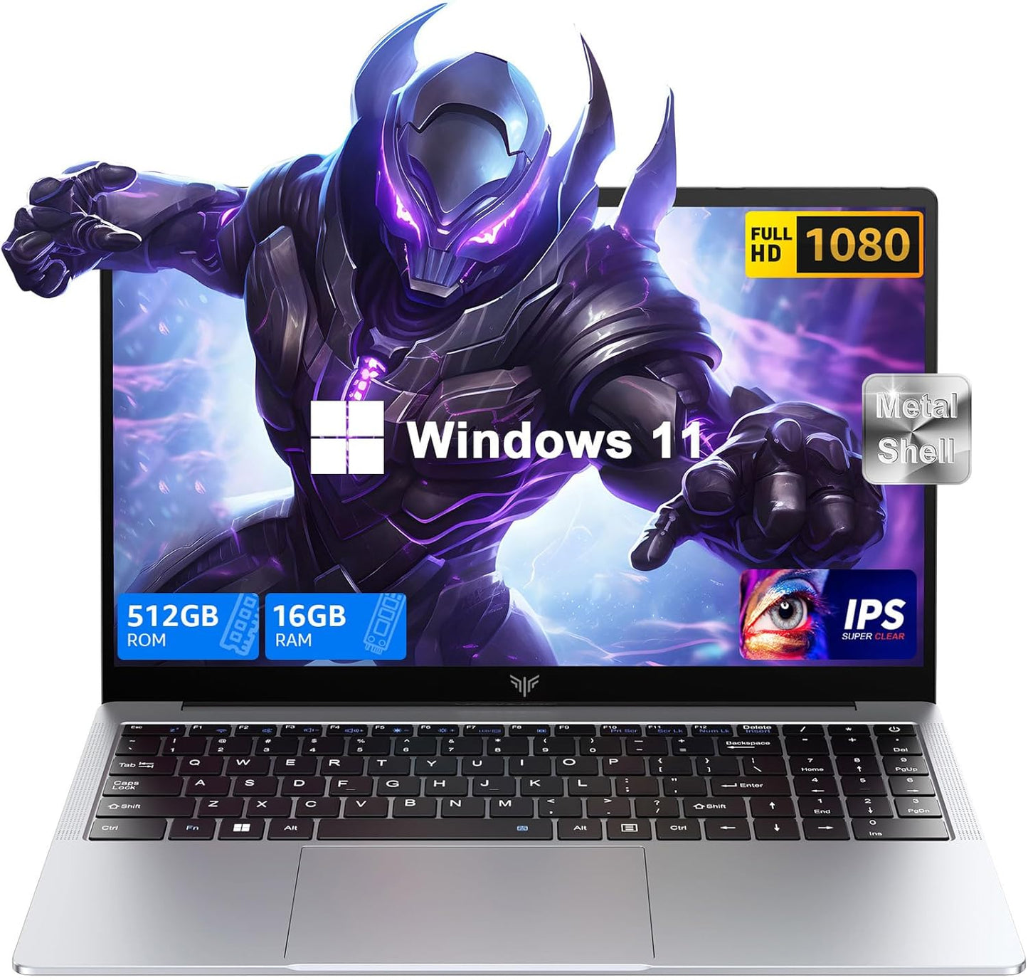 Kaigerr Laptop N97 Processor 3.6GHz 16GB RAM 512GB SSD