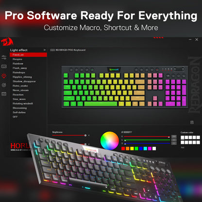 Redragon K618 Pro Wireless RGB Mechanical Keyboard