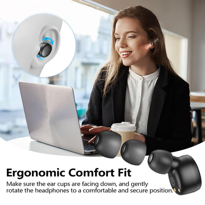 Kurdene True Wireless Earbuds Bluetooth 5.3 Lightweight Bass