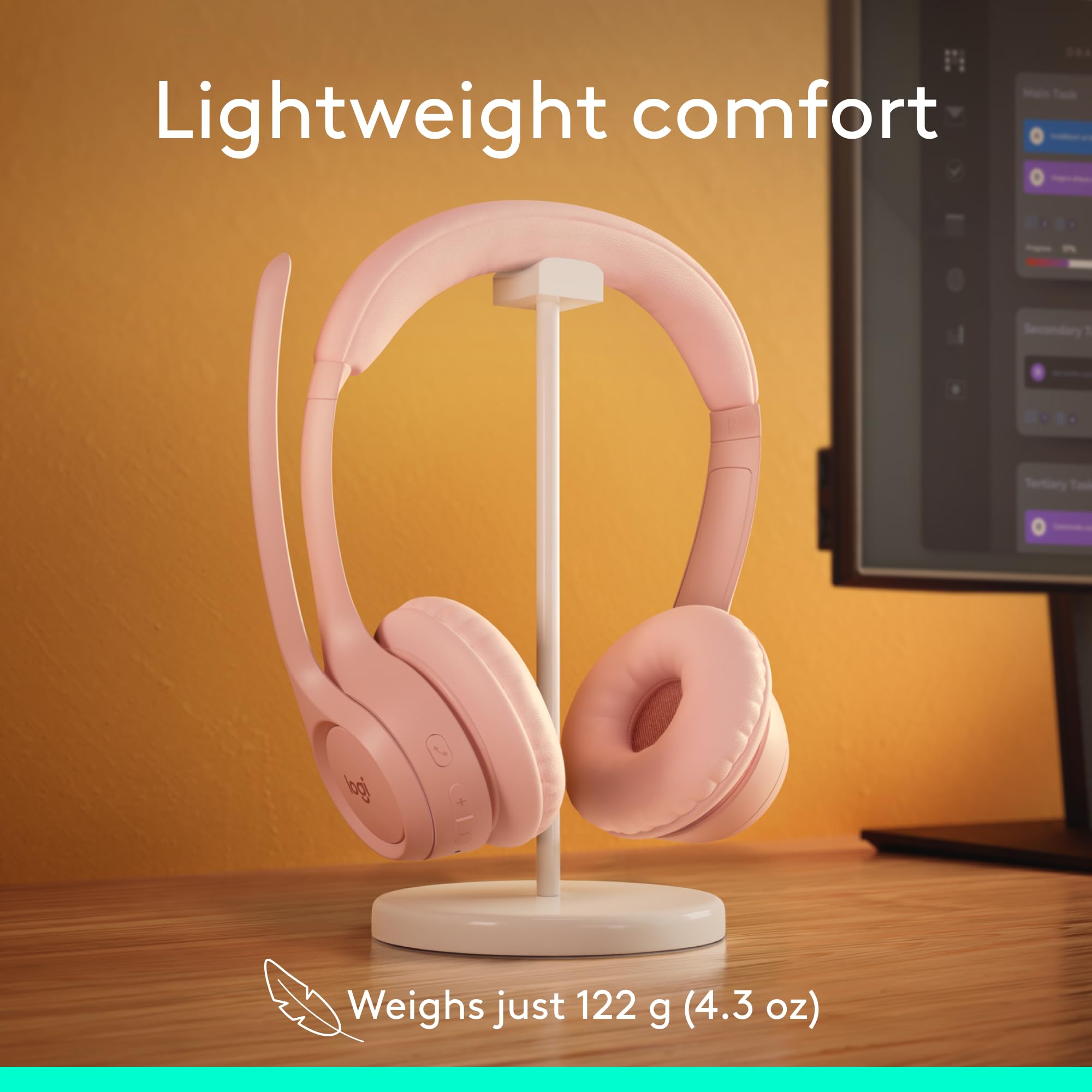 Logitech Zone 301 Wireless Headset with Noise Cancellation
